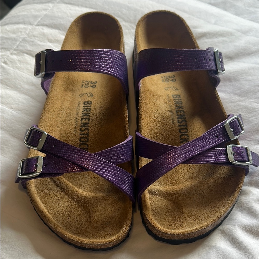 Birkenstock Franca Birko-Flor Embossed Women’s Sandals
